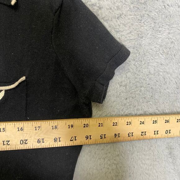 Vintage Ralph Lauren Polo Sport womens cashmere blend short sleeve preppy button - Picture 8 of 9